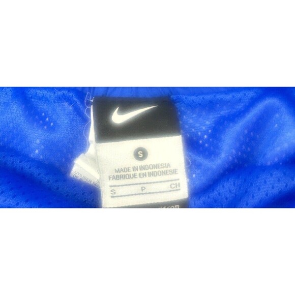 Nike Swoosh Mens Swim Trunks Board Shorts BLUE Mesh Lined Size Small - Picture 4 of 6